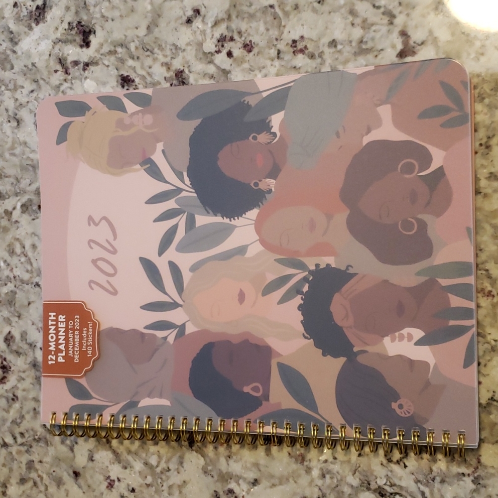 🌸🌺ORANGE CIRCLE STUDIO 12 MONTH PLANNER🌸🌺